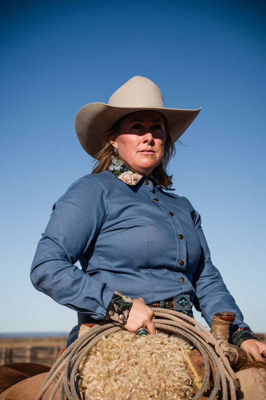 The London Denim & Jacquard Shirt