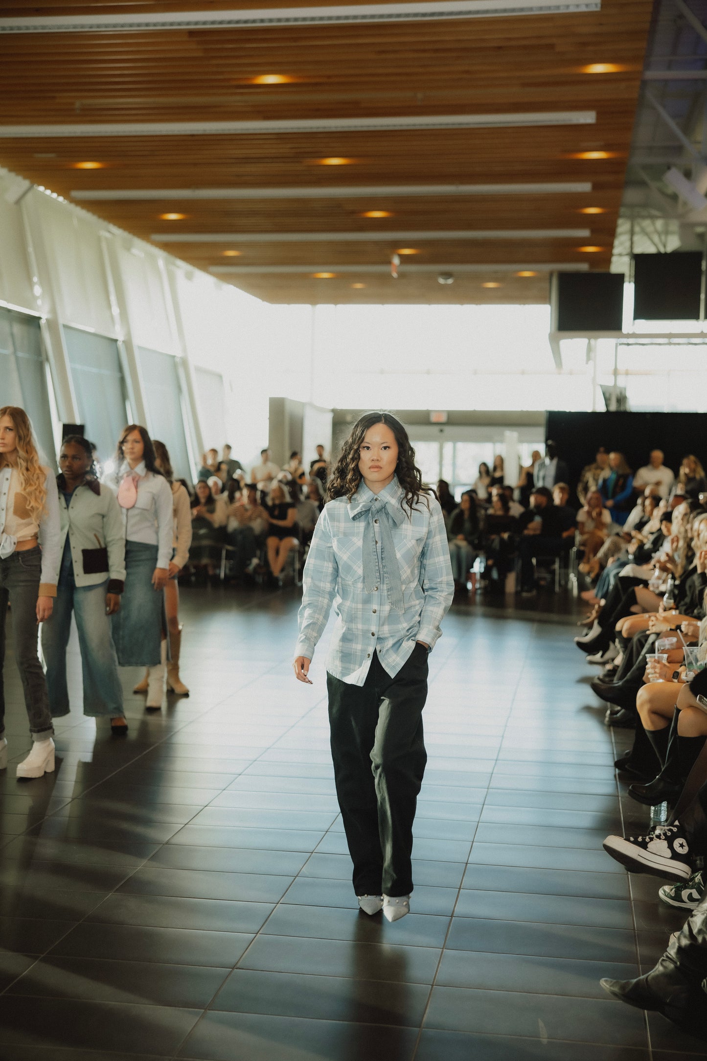 Cheyenne Plaid Denim Shirt